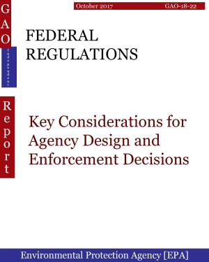 Cover of the book FEDERAL REGULATIONS by Hugues Dumont