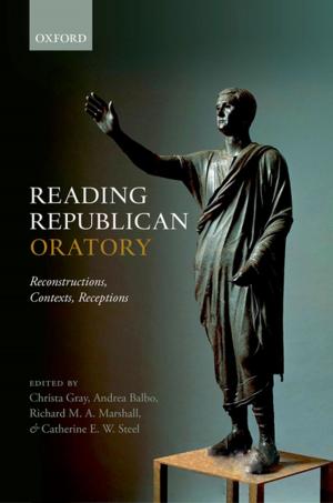 Cover of the book Reading Republican Oratory by J. P. Mallory, D. Q. Adams