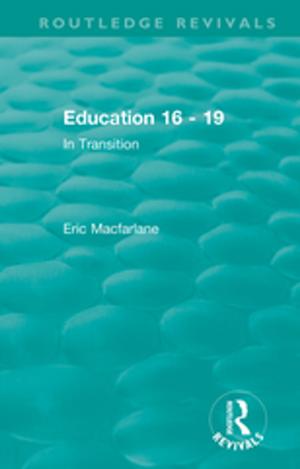 Cover of the book Education 16 - 19 (1993) by Sonia Ryang