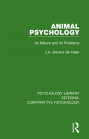 Cover of the book Animal Psychology by G.Duncan Mitchell