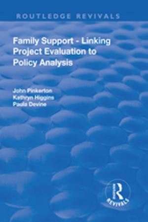 Cover of the book Family Support - Linking Project Evaluation to Policy Analysis by John MacBeath