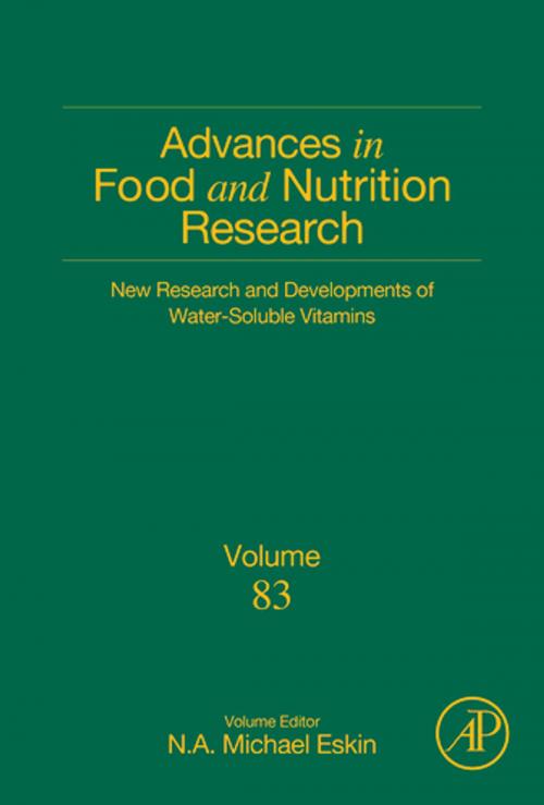 Cover of the book New Research and Developments of Water-Soluble Vitamins by Michael N.A. Eskin, Elsevier Science