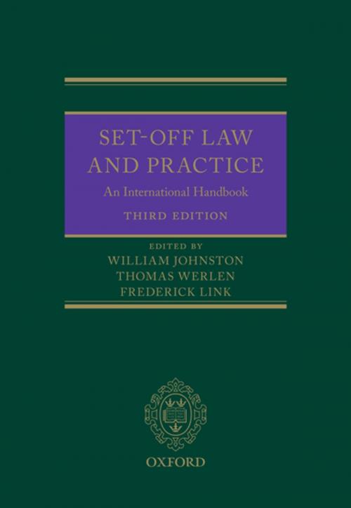 Cover of the book Set-Off Law and Practice by , OUP Oxford