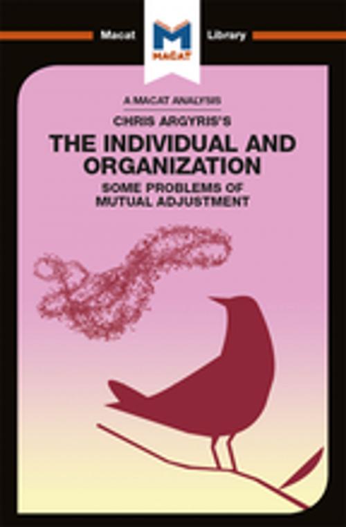 Cover of the book Chris Argyris's Integrating The Individual and the Organization by Stoyan Stoyanov, Taylor and Francis