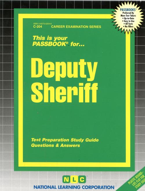 Cover of the book Deputy Sheriff by National Learning Corporation, National Learning Corporation