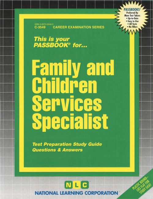 Cover of the book Family and Children Services Specialist by National Learning Corporation, National Learning Corporation