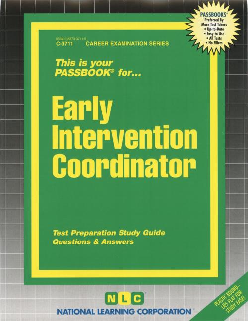 Cover of the book Early Intervention Coordinator by National Learning Corporation, National Learning Corporation