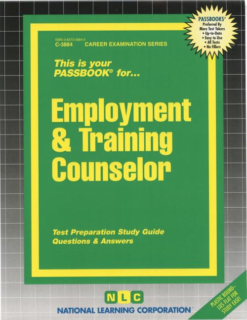 Cover of the book Employment & Training Counselor by National Learning Corporation, National Learning Corporation