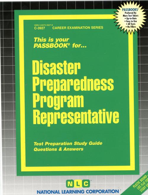 Cover of the book Disaster Preparedness Program Representative by National Learning Corporation, National Learning Corporation