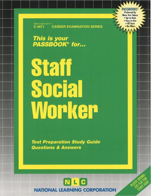Cover of the book Staff Social Worker by National Learning Corporation, National Learning Corporation
