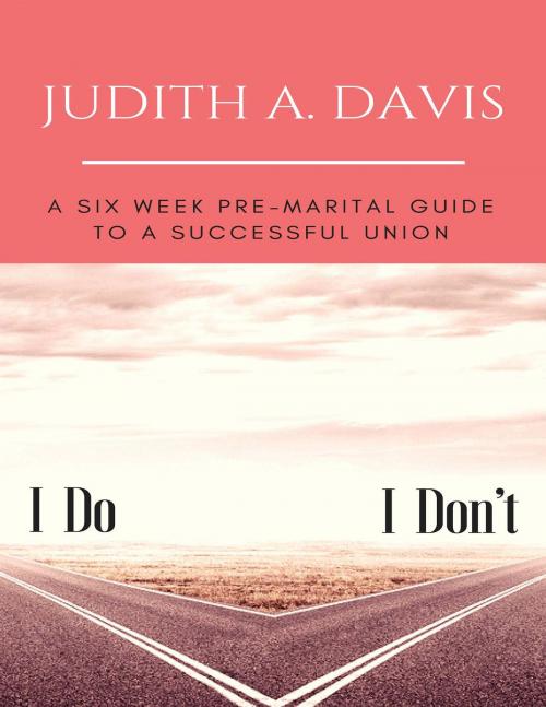 Cover of the book I Do--I Don't by Judith A Davis, Judith A Davis