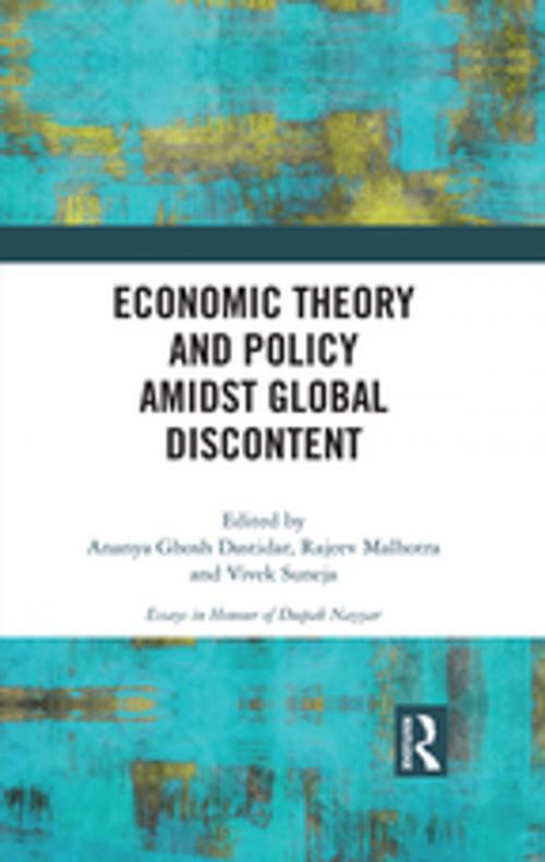 Cover of the book Economic Theory and Policy amidst Global Discontent by , Taylor and Francis
