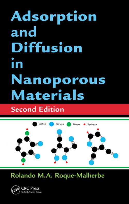 Cover of the book Adsorption and Diffusion in Nanoporous Materials by Rolando M.A. Roque-Malherbe, CRC Press