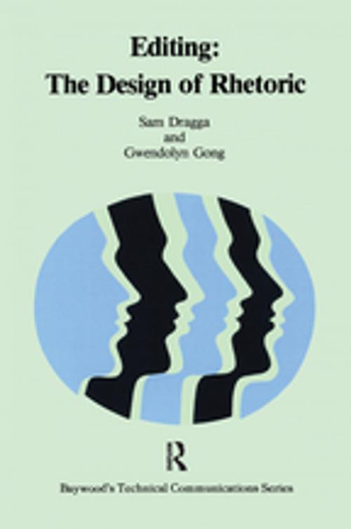 Cover of the book Editing by Sam Dragga, Gwendolyn Gong, Taylor and Francis