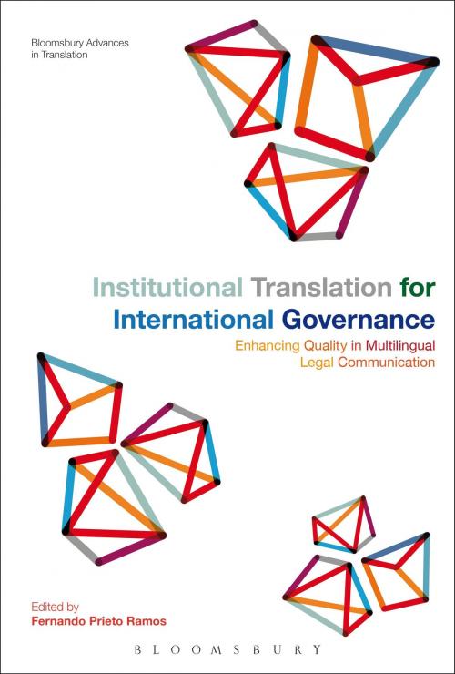 Cover of the book Institutional Translation for International Governance by , Bloomsbury Publishing