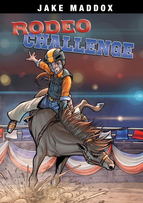 Cover of the book Rodeo Challenge by Jake Maddox, Capstone