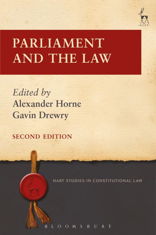 Cover of the book Parliament and the Law by , Bloomsbury Publishing