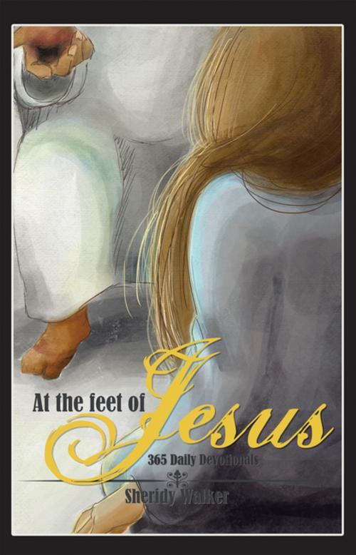 Cover of the book At the Feet of Jesus by Sheridy Walker, WestBow Press