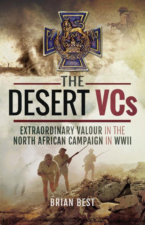 Cover of the book The Desert VCs by Brian  Best, Frontline Books