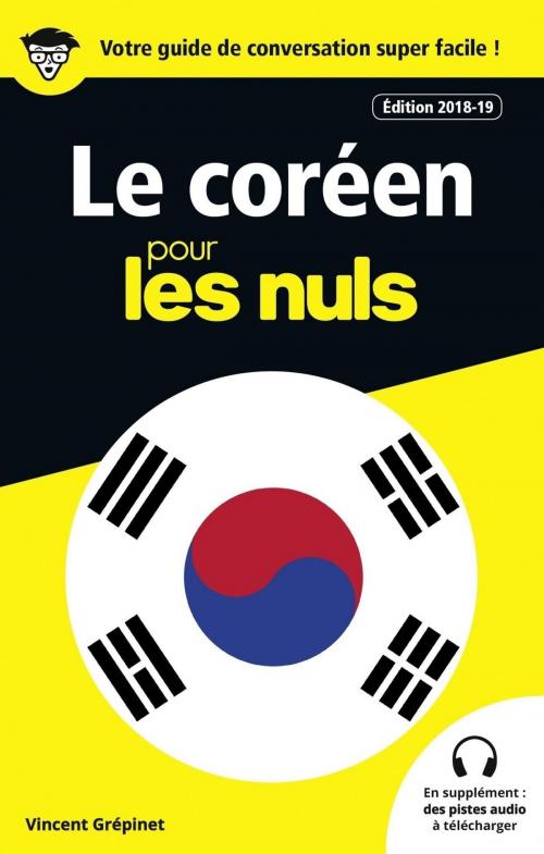 Cover of the book Guide de conversation Coréen pour les Nuls by Vincent GREPINET, edi8