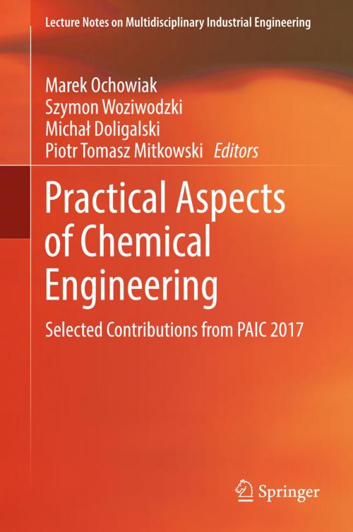 Cover of the book Practical Aspects of Chemical Engineering by , Springer International Publishing