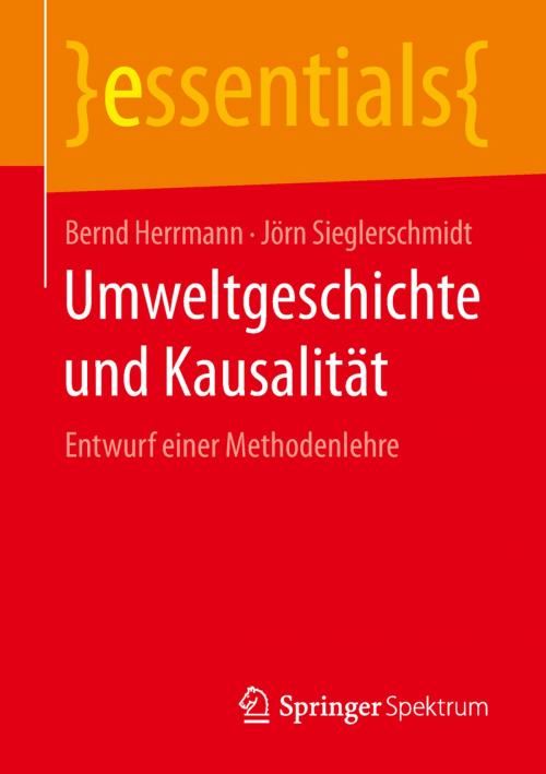 Cover of the book Umweltgeschichte und Kausalität by Bernd Herrmann, Jörn Sieglerschmidt, Springer Fachmedien Wiesbaden