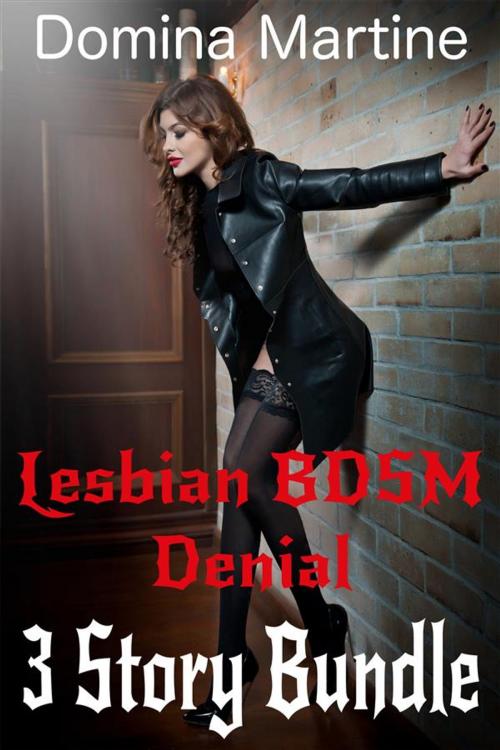 Cover of the book Lesbian BDSM Denial 3 Story Bundle by Domina Martine, Domina Martine