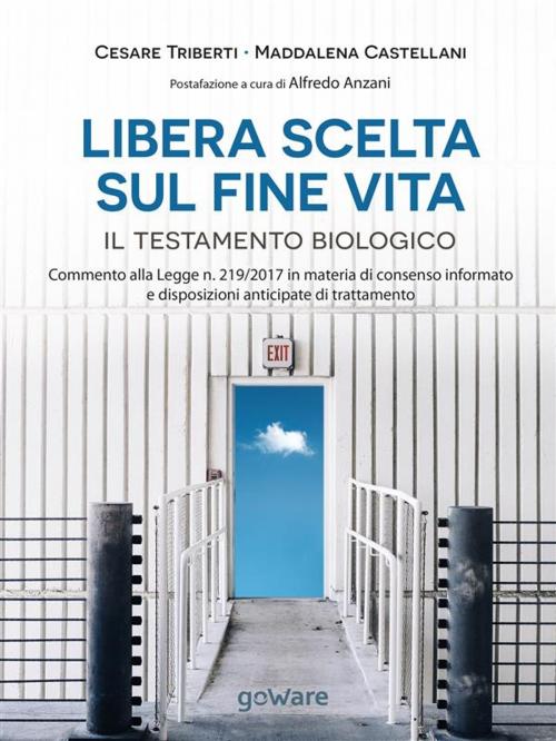 Cover of the book Libera scelta sul fine vita. Il testamento biologico. Commento alla legge n. 219/2017 in materia di consenso informato e disposizioni anticipate di trattamento by Cesare Triberti, Maddalena Castellani, goWare