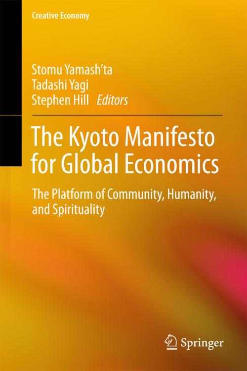 Cover of the book The Kyoto Manifesto for Global Economics by , Springer Singapore