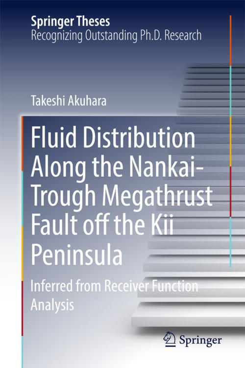 Cover of the book Fluid Distribution Along the Nankai-Trough Megathrust Fault off the Kii Peninsula by Takeshi Akuhara, Springer Singapore