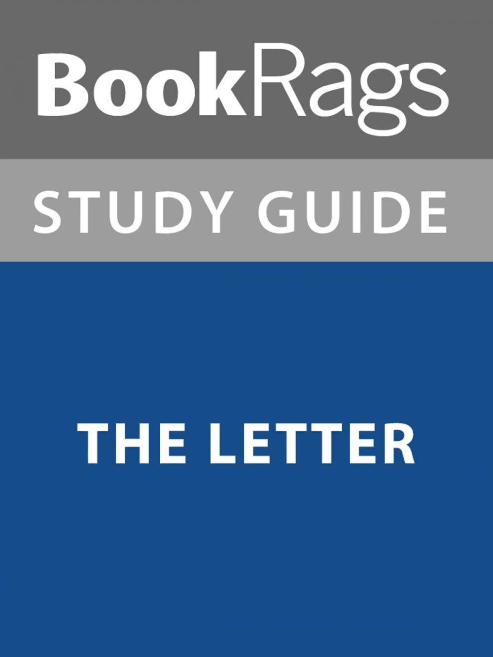 Big bigCover of Summary & Study Guide: The Letter