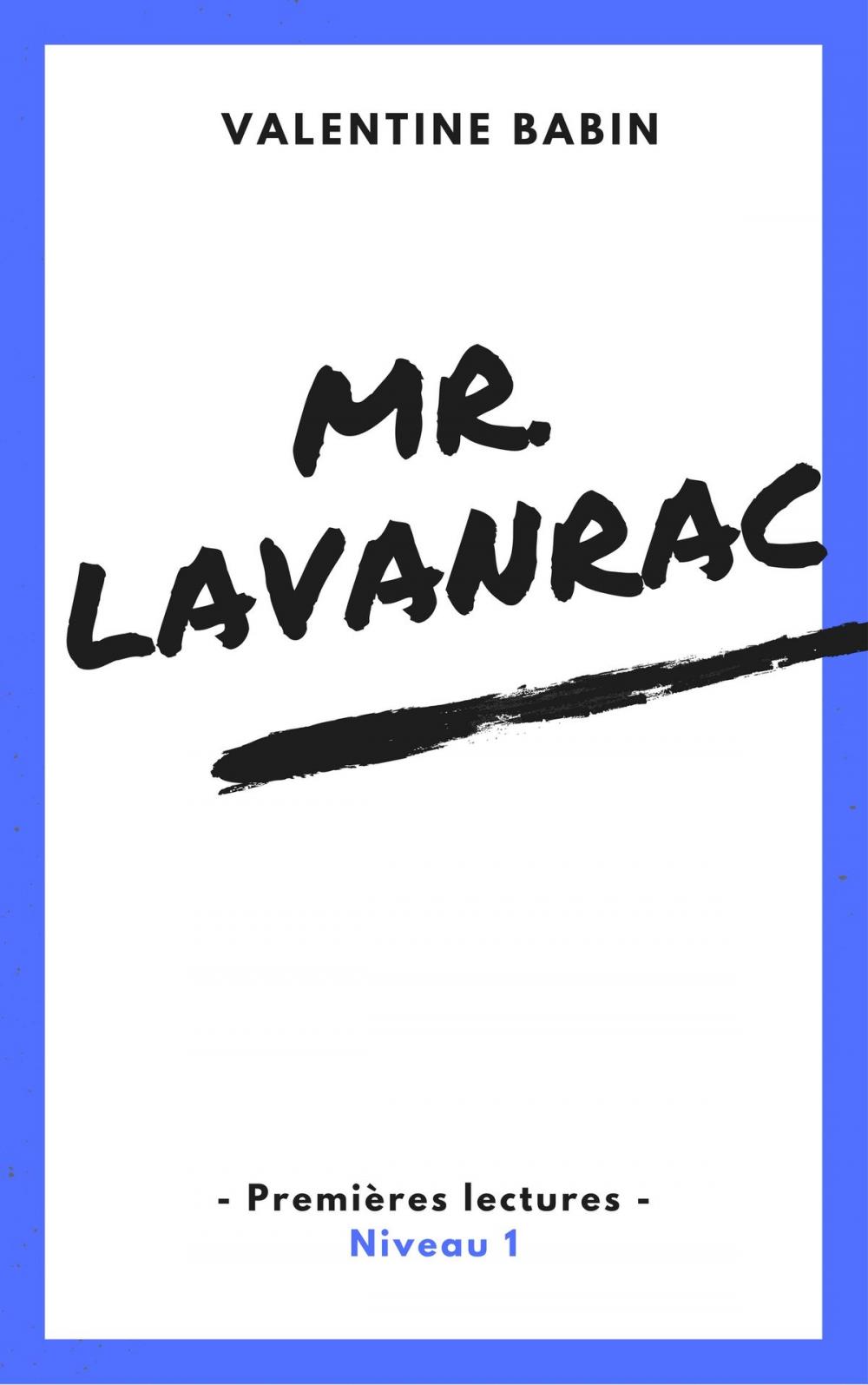 Big bigCover of Mr. Lavanrac