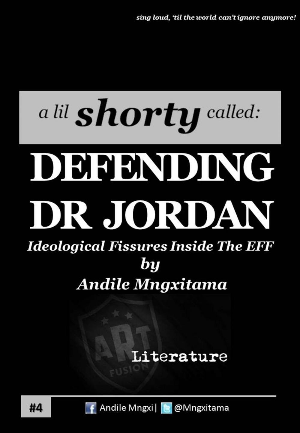 Big bigCover of Defending Dr Jordan