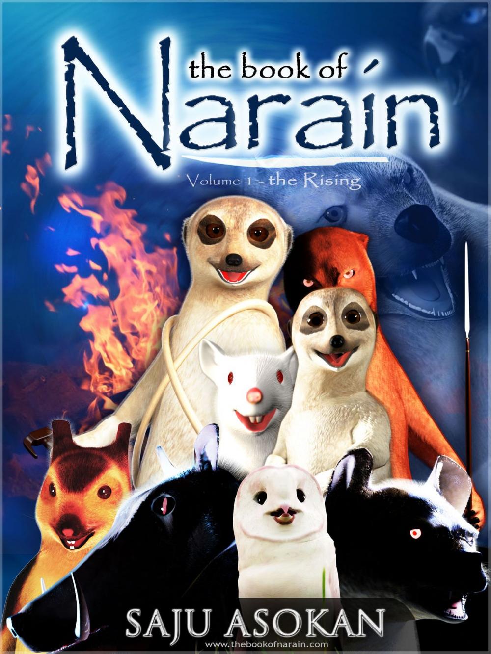 Big bigCover of The book of Narain - the Rising