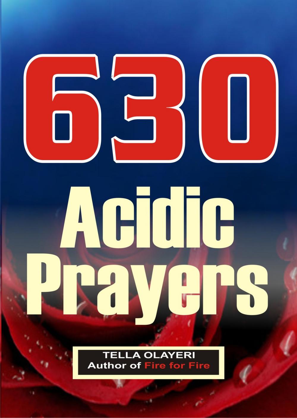 Big bigCover of 630 Acidic Prayers