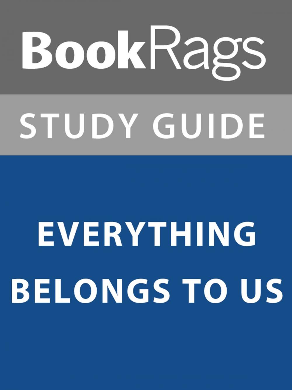 Big bigCover of Summary & Study Guide: Everything Belongs to Us