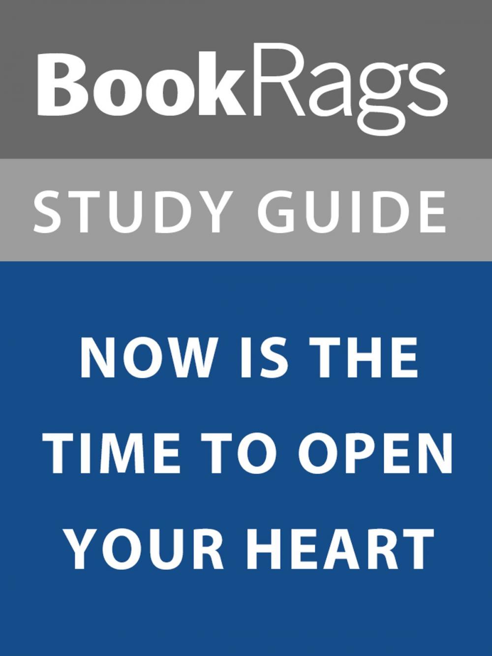 Big bigCover of Summary & Study Guide: Now is the Time to Open Your Heart