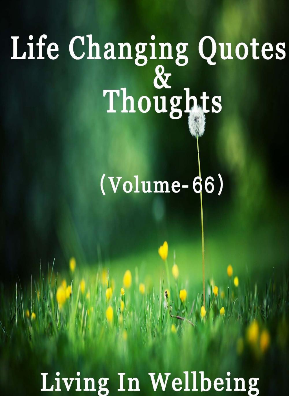 Big bigCover of Life Changing Quotes & Thoughts (Volume 66)