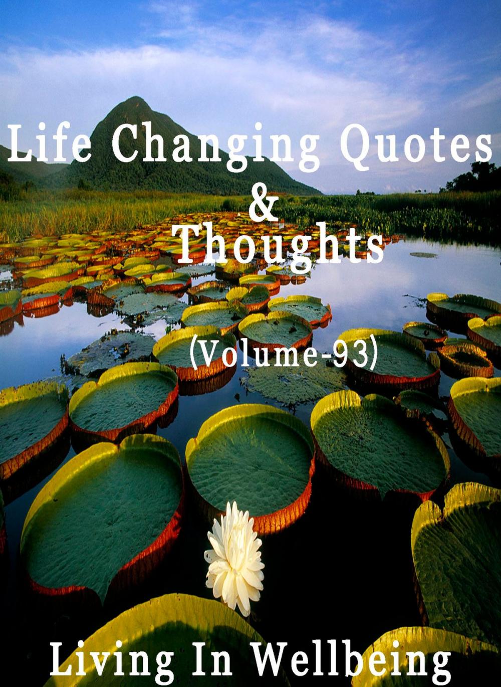 Big bigCover of Life Changing Quotes & Thoughts (Volume 93)