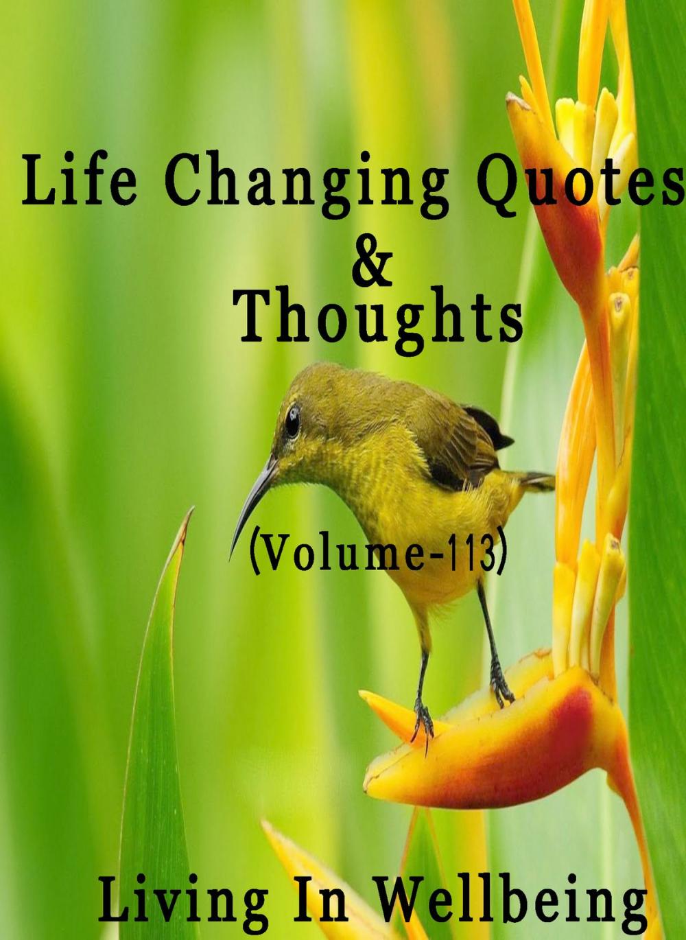 Big bigCover of Life Changing Quotes & Thoughts (Volume 113)