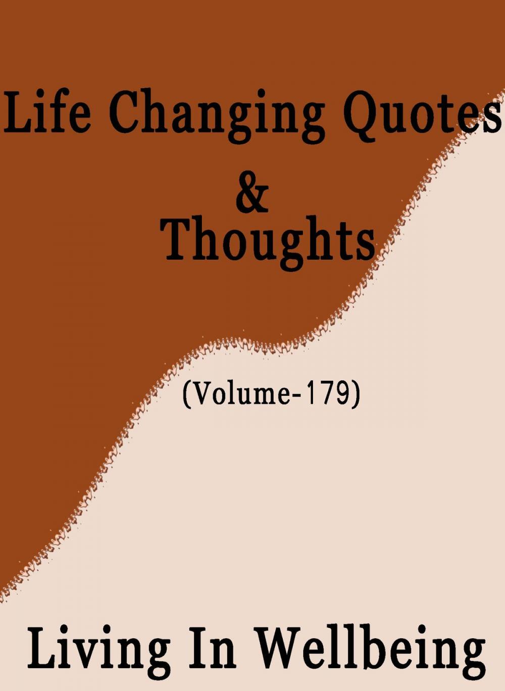 Big bigCover of Life Changing Quotes & Thoughts (Volume 179)