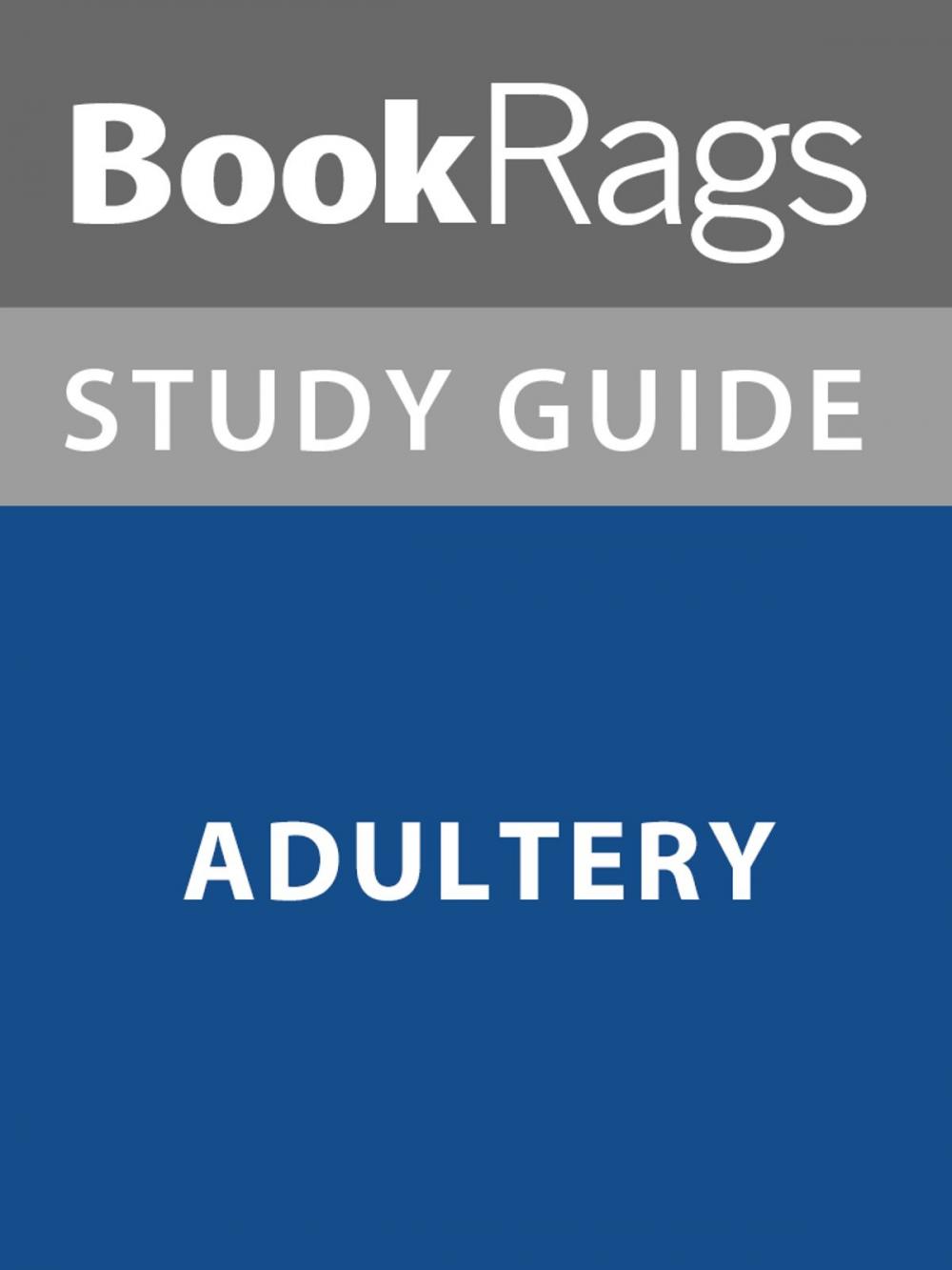 Big bigCover of Summary & Study Guide: Adultery