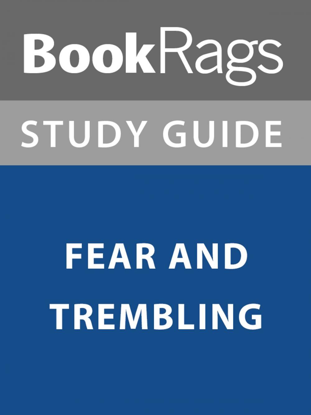 Big bigCover of Summary & Study Guide: Fear and Trembling