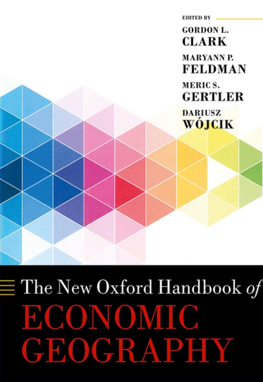 Big bigCover of The New Oxford Handbook of Economic Geography