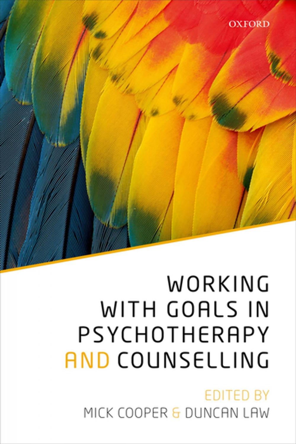 Big bigCover of Working with Goals in Psychotherapy and Counselling