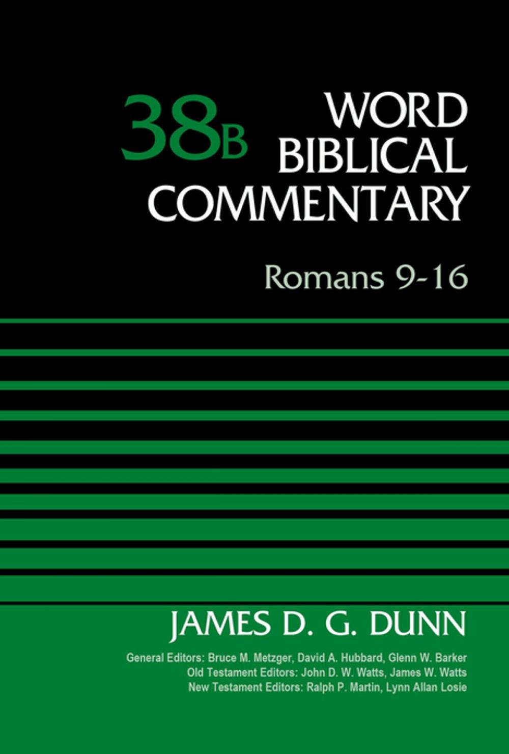 Big bigCover of Romans 9-16, Volume 38B