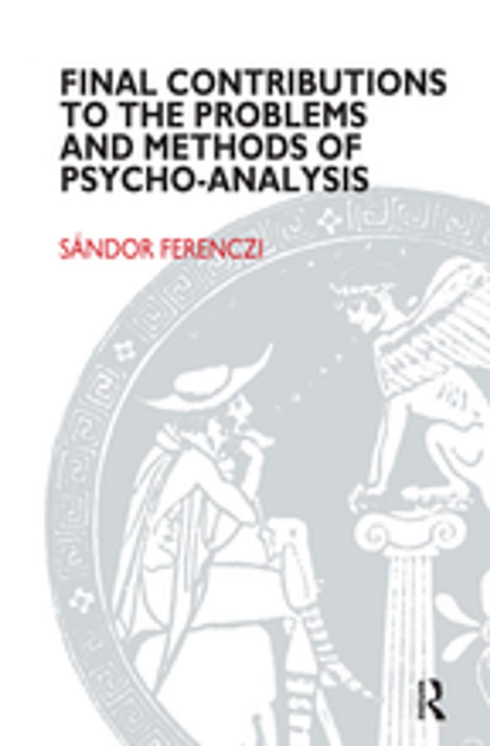 Big bigCover of Final Contributions to the Problems and Methods of Psycho-analysis