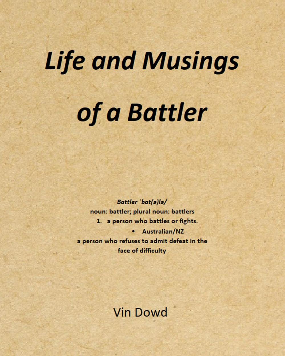 Big bigCover of Life and Musings of a Battler