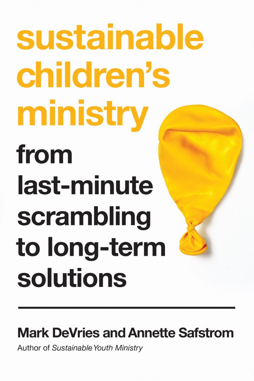 Big bigCover of Sustainable Children's Ministry