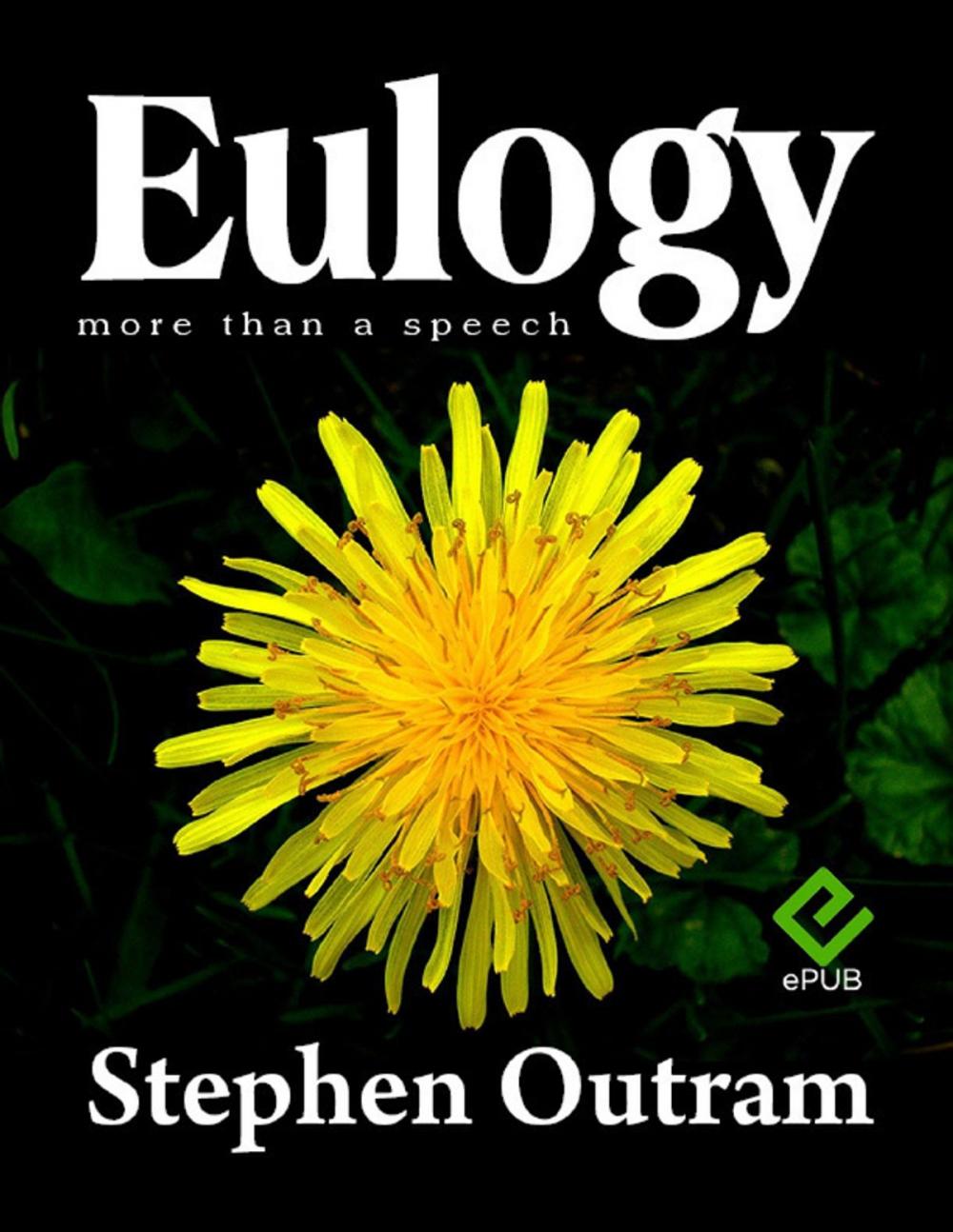 Big bigCover of Eulogy, More Than a Speech